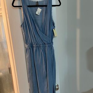 Stetson denim pinto ranch dress NWT size m